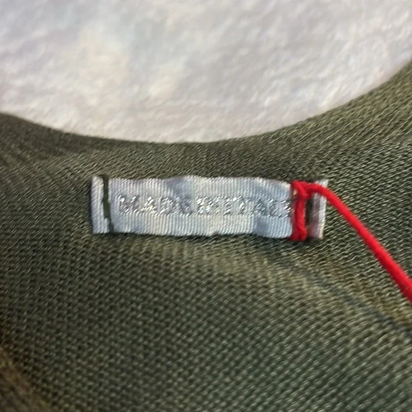 NWT Poncho Made in Italy Shirt - Picture 4 of 6